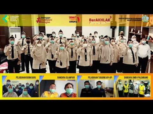 Dukungan Pembangunan ZI menuju WBK dan WBBM Kantor Kesehatan Pelabuhan Kelas II Palembang